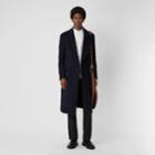Burberry Burberry Double-faced Cashmere Tailored Coat, Size: 52, Blue