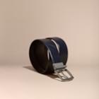 Burberry Burberry Reversible Leather Belt, Size: 105, Blue