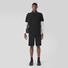 Burberry Burberry Letter Graphic Cotton Piqu Oversized Polo Shirt, Size: M