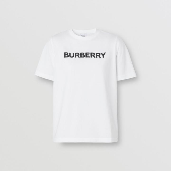 Burberry Burberry Logo Print Cotton T-shirt, Size: Xxxs