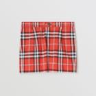 Burberry Burberry Childrens Check Cotton Tailored Shorts, Size: 3y