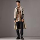Burberry Burberry X Kris Wu Gabardine Car Coat, Size: 58sfcb, Beige