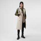 Burberry Burberry Sleeveless Trench Coat With Detachable Warmer, Size: 02