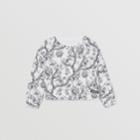 Burberry Burberry Childrens Floral Sketch Print Cotton Sweatshirt, Size: 12y
