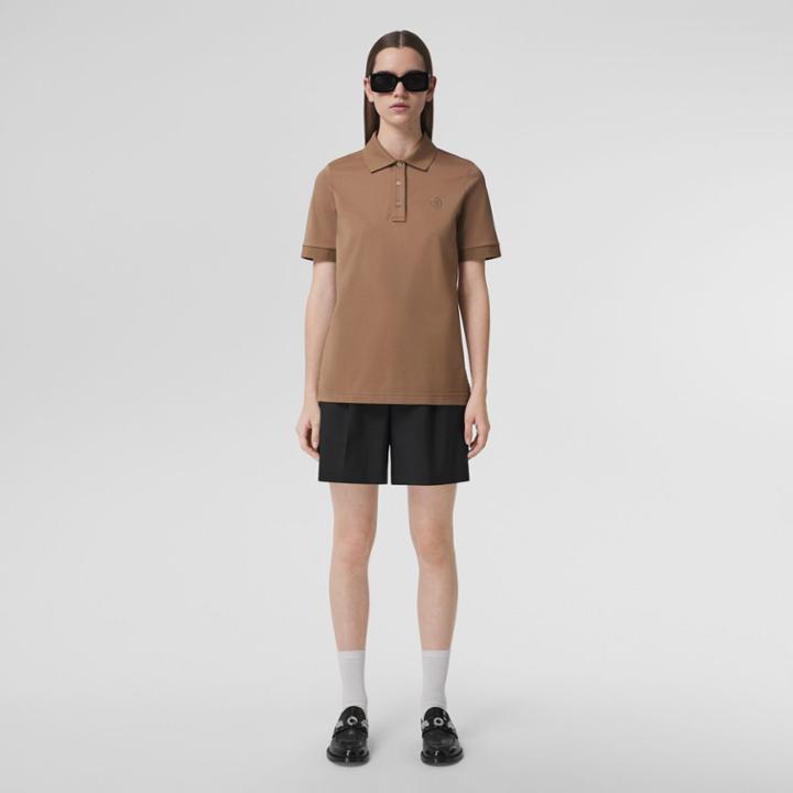 Burberry Burberry Monogram Motif Cotton Polo Shirt, Size: Xs