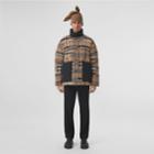 Burberry Burberry Patchwork Check Down-filled Wool Jacket