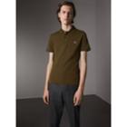 Burberry Burberry Cotton Piqu Polo Shirt, Size: Xl, Green