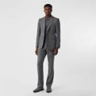 Burberry Burberry English Fit Fil Coup Wool Cotton Tailored Jacket, Size: 34l, Grey