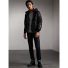 Burberry Burberry Packaway Hood Down-filled Puffer Jacket, Size: 44, Black