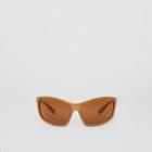 Burberry Burberry Wrap Frame Sunglasses, Brown