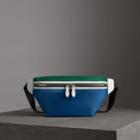 Burberry Burberry Large Tri-tone Nylon And Leather Bum Bag