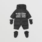 Burberry Burberry Childrens Logo Print Puffer Suit, Size: 9m