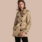 Burberry Burberry Lightweight Trench Coat, Size: 08, Beige