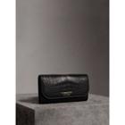 Burberry Burberry Alligator And Leather Continental Wallet
