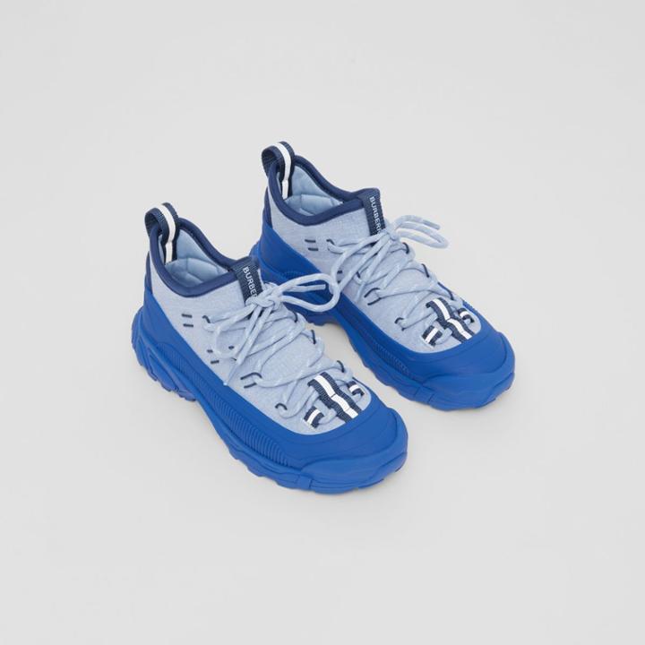 Burberry Burberry Childrens Knitted Nylon Sneakers, Size: 12.5