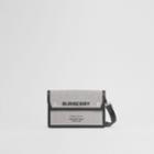 Burberry Burberry Horseferry Print Canvas And Leather Crossbody Bag
