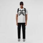 Burberry Burberry Straight Fit Topstitched Japanese Denim Jeans, Size: 33r