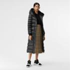 Burberry Burberry Down-filled Hooded Puffer Coat, Size: S, Black