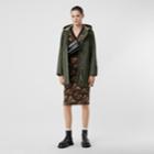 Burberry Burberry Diamond Quilted Thermoregulated Hooded Coat, Size: Xs, Green