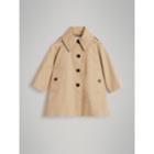 Burberry Burberry Detachable Hood Showerproof Cotton Swing Coat, Size: 10y