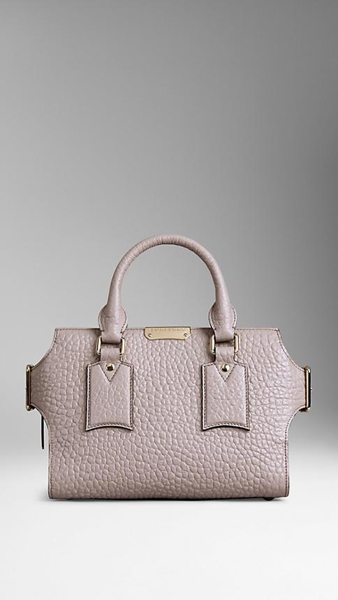 Burberry Small Signature Grain Leather Tote