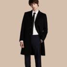 Burberry Burberry Wool Cashmere Tailored Coat, Size: 52, Black
