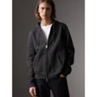 Burberry Burberry Hooded Cotton Jersey Top, Size: Xl, Grey