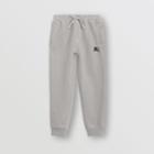 Burberry Burberry Childrens Cotton Jersey Trackpants, Size: 10y, Grey