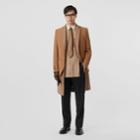 Burberry Burberry Camel Hair Coat With Detachable Wool Jacket, Size: 50, Brown