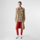 Burberry Burberry Button-down Collar Vintage Check Oversized Shirt, Size: 04, Beige