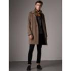 Burberry Burberry Cashmere Car Coat, Size: 38, Brown