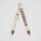 Burberry Burberry Leather Logo Detail Bag Strap