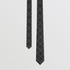 Burberry Burberry Slim Cut Link Print Silk Tie, Black