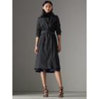 Burberry Burberry The Long Chelsea Heritage Trench Coat, Size: 02, Blue