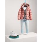 Burberry Burberry Shower-resistant Hooded Puffer Jacket, Size: 14y, Pink
