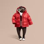 Burberry Burberry Reversible Puffer Coat, Size: 3y, Red