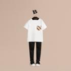 Burberry Burberry Check Pocket T-shirt, Size: 14y, White