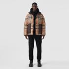 Burberry Burberry Check Recycled Polyester Puffer Jacket