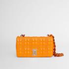 Burberry Burberry Small Quilted Lambskin Lola Bag, Orange