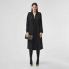 Burberry Burberry The Long Chelsea Heritage Trench Coat, Size: 0, Blue
