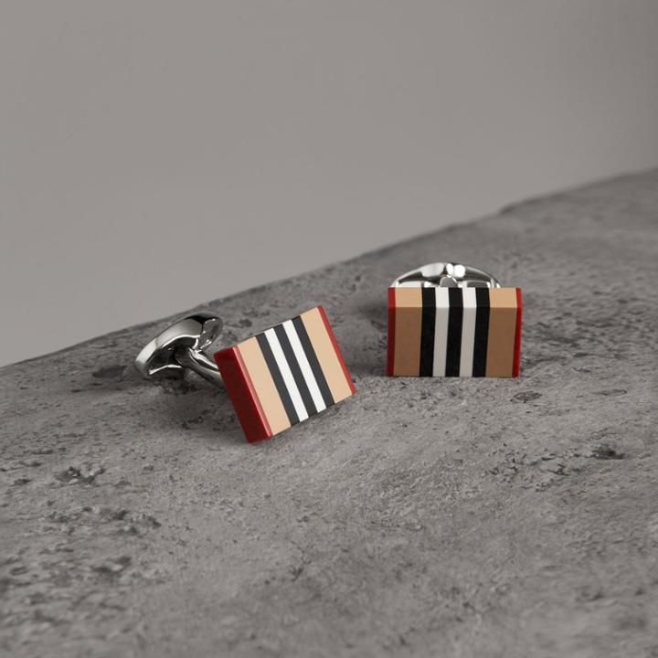 Burberry Burberry Heritage Stripe Cufflinks