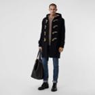 Burberry Burberry The Greenwich Duffle Coat, Size: 36, Blue