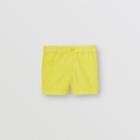 Burberry Burberry Childrens Cotton Chino Shorts, Size: 3y, Yellow
