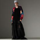 Burberry Burberry Patchwork Wool Cashmere Blend Sweater, Multicolour