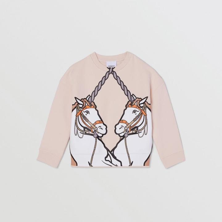 Burberry Burberry Childrens Unicorn Print Cotton Sweatshirt, Size: 14y, Pink