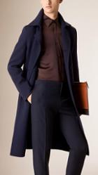 Burberry Prorsum Unlined Wool Overcoat