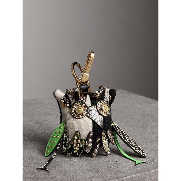 Burberry Burberry Mavis The Owl Wool Charm