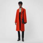 Burberry Burberry Wool Blend Tailored Coat, Size: 06