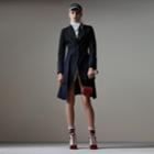 Burberry Burberry Wool Dressage Coat, Size: 14, Black