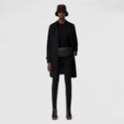 Burberry Burberry The Mid-length Kensington Heritage Trench Coat, Size: 14, Black